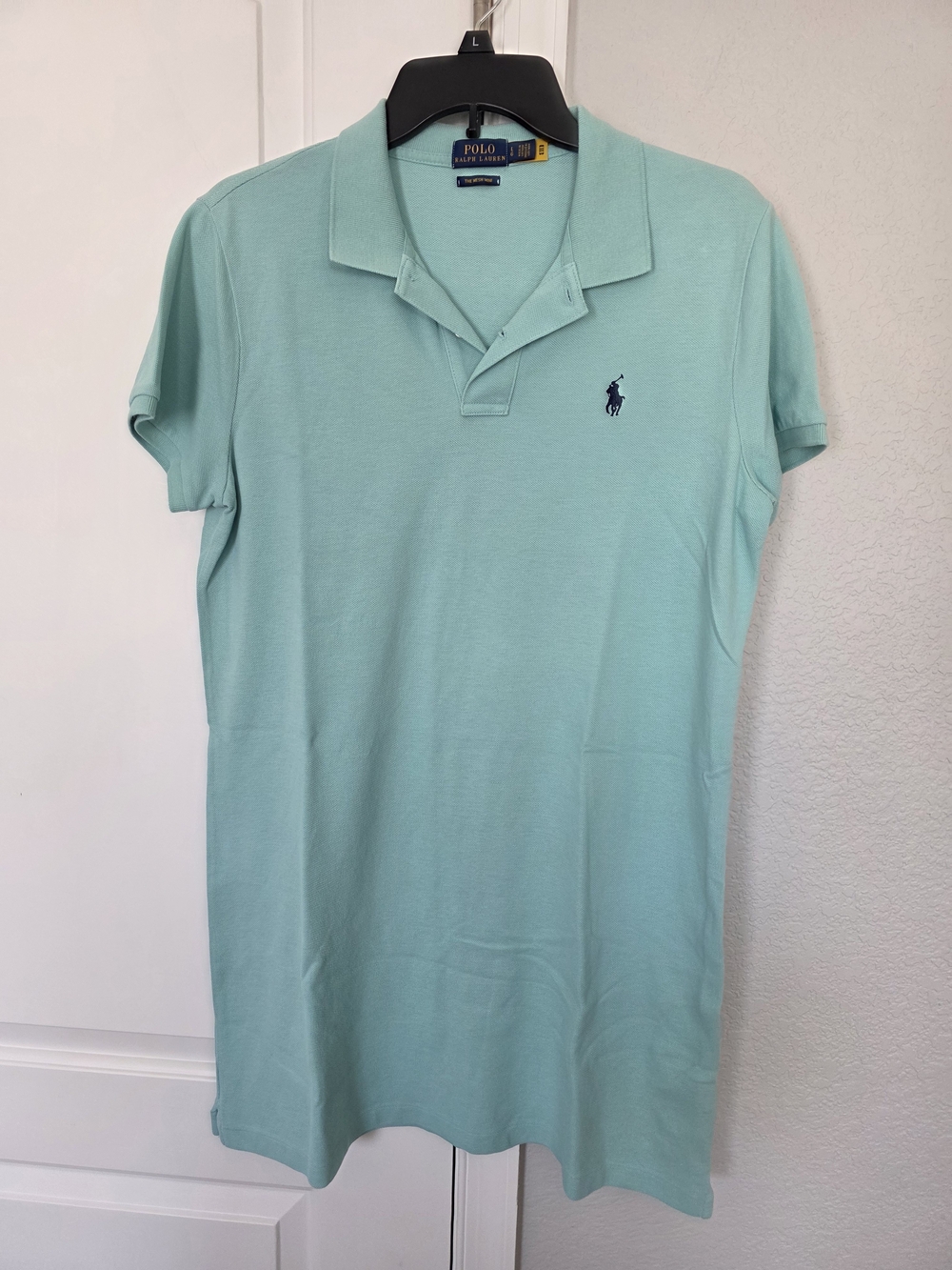 Ralph Lauren Polo Mint Green Short Sleeve Polo Dress